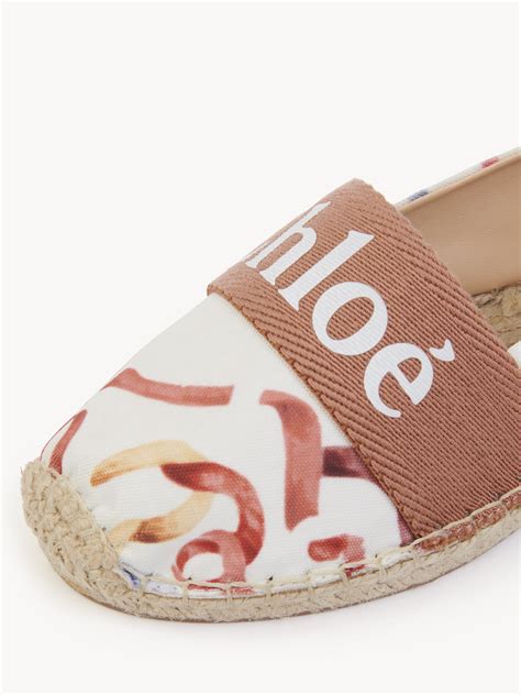 chloe espadrilles woody|chloe espadrilles flat.